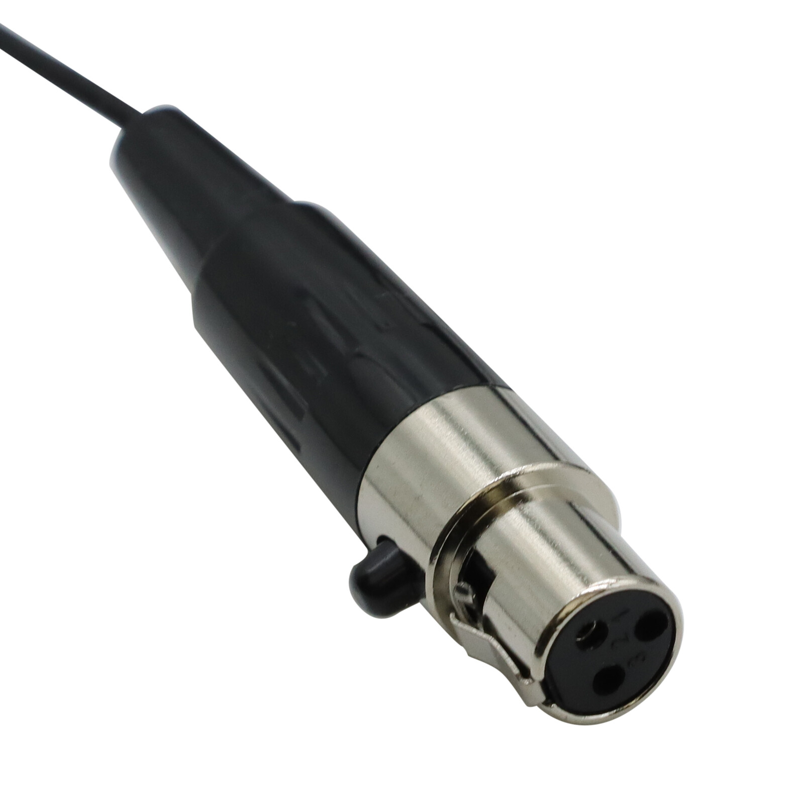 Single Earhook Microphone For AKG Samson Wireless System Mini 3Pin XLR TA3F Plug