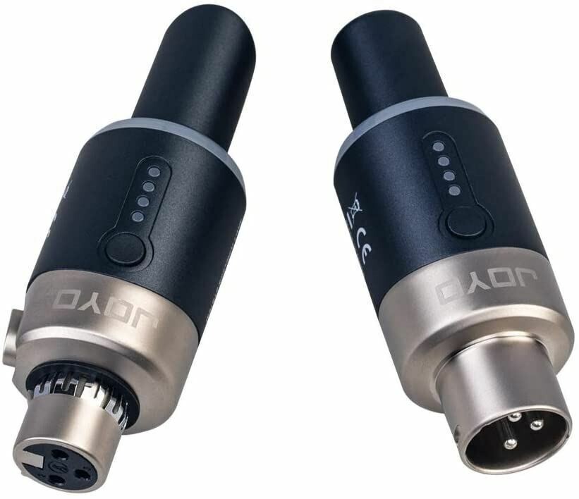 JOYO 5.8GHz Wireless Microphone System XLR Transmitter Receiver 100FT Range NEW!