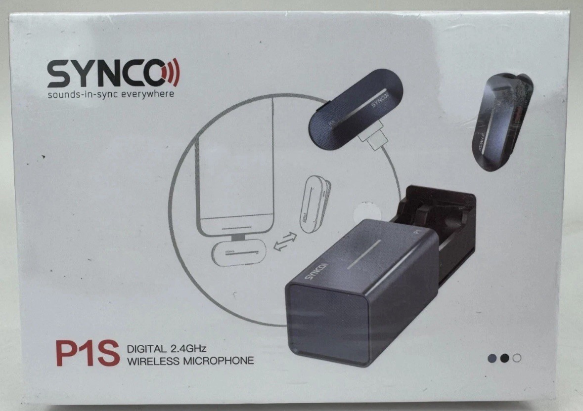 SYNCO P1S Wireless microphone System for Smartphone