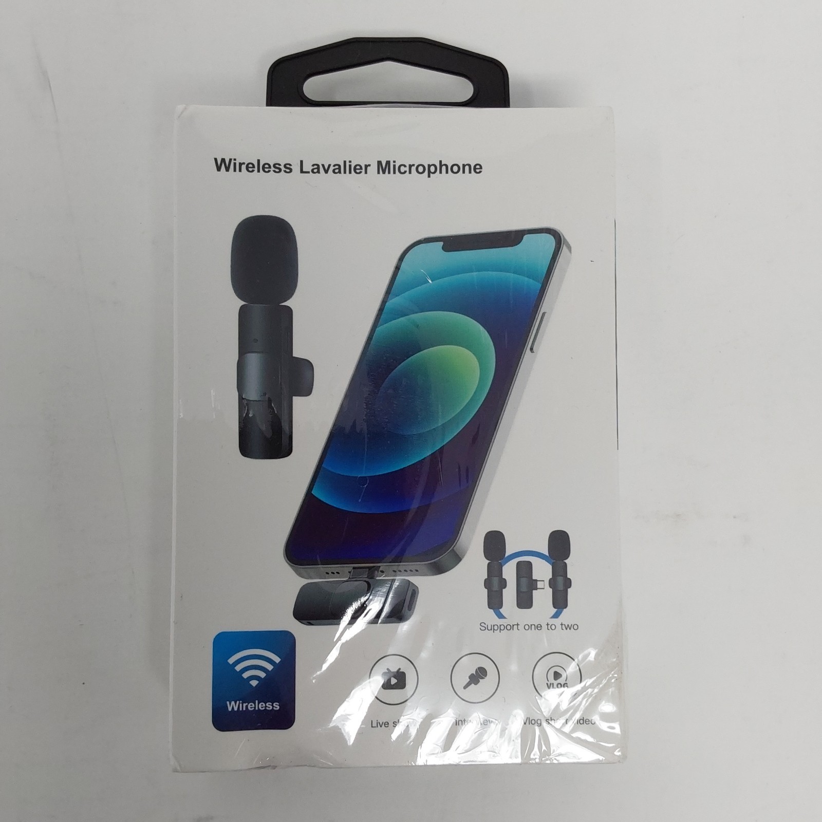 Wireless Lavalier Microphone Type-C Dual Clip On Mic for Android USB-C New…