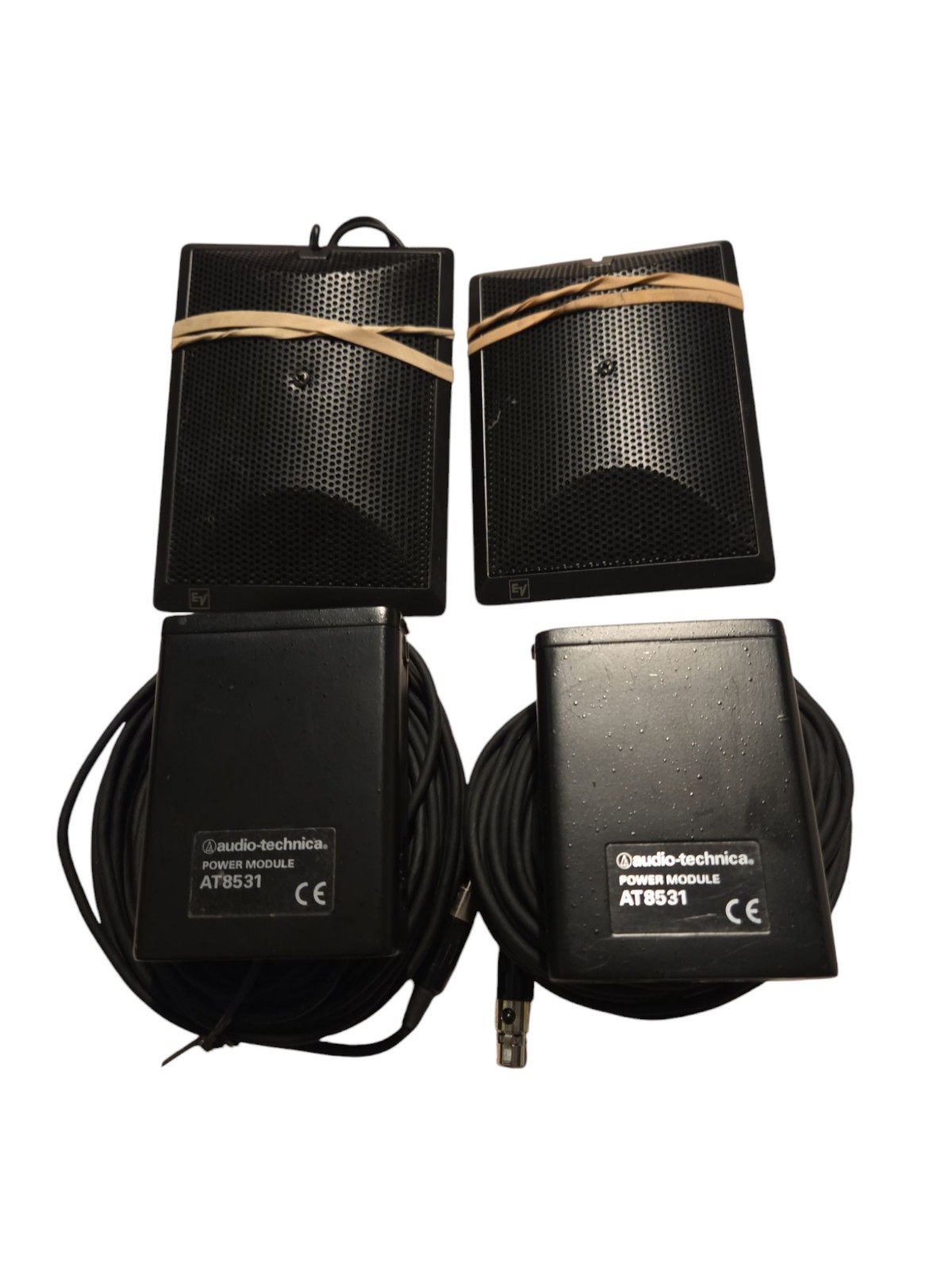 EV Electro-Voice RE90B Boundary Condenser Microphone And Audio-Technica At8531