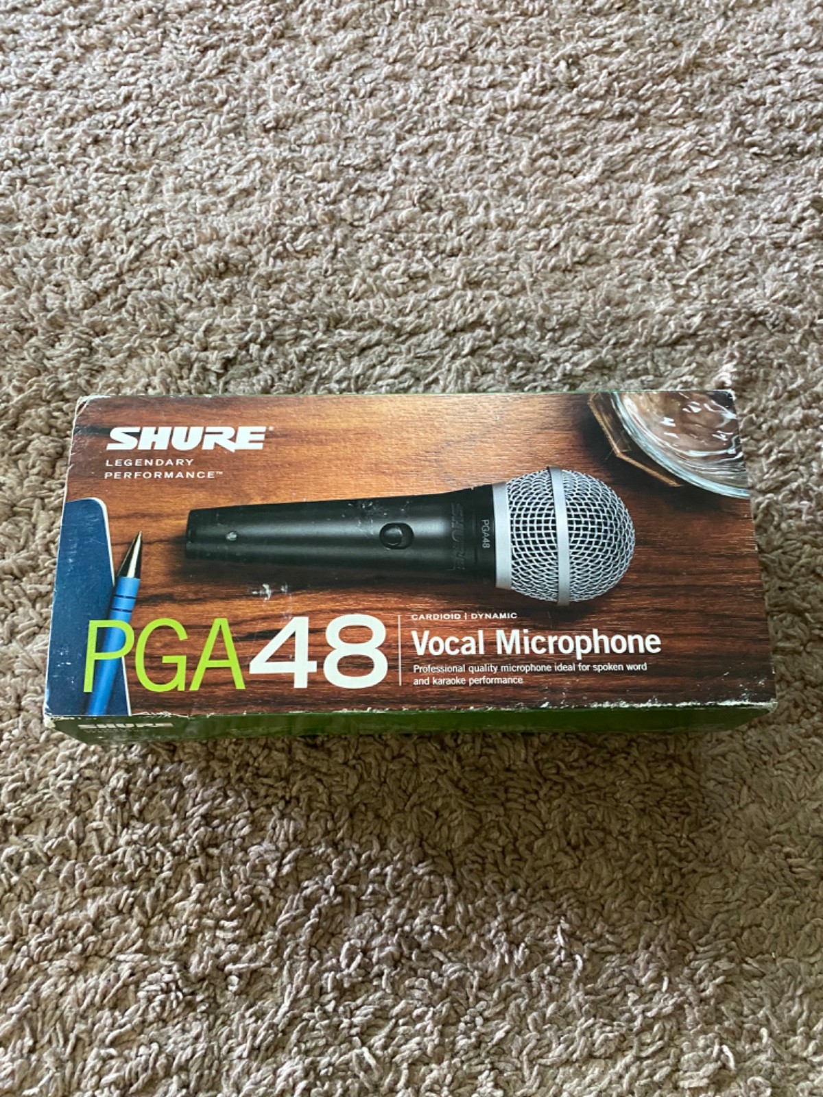 Shure PGA 48 Professional Vocal Microphone NWB