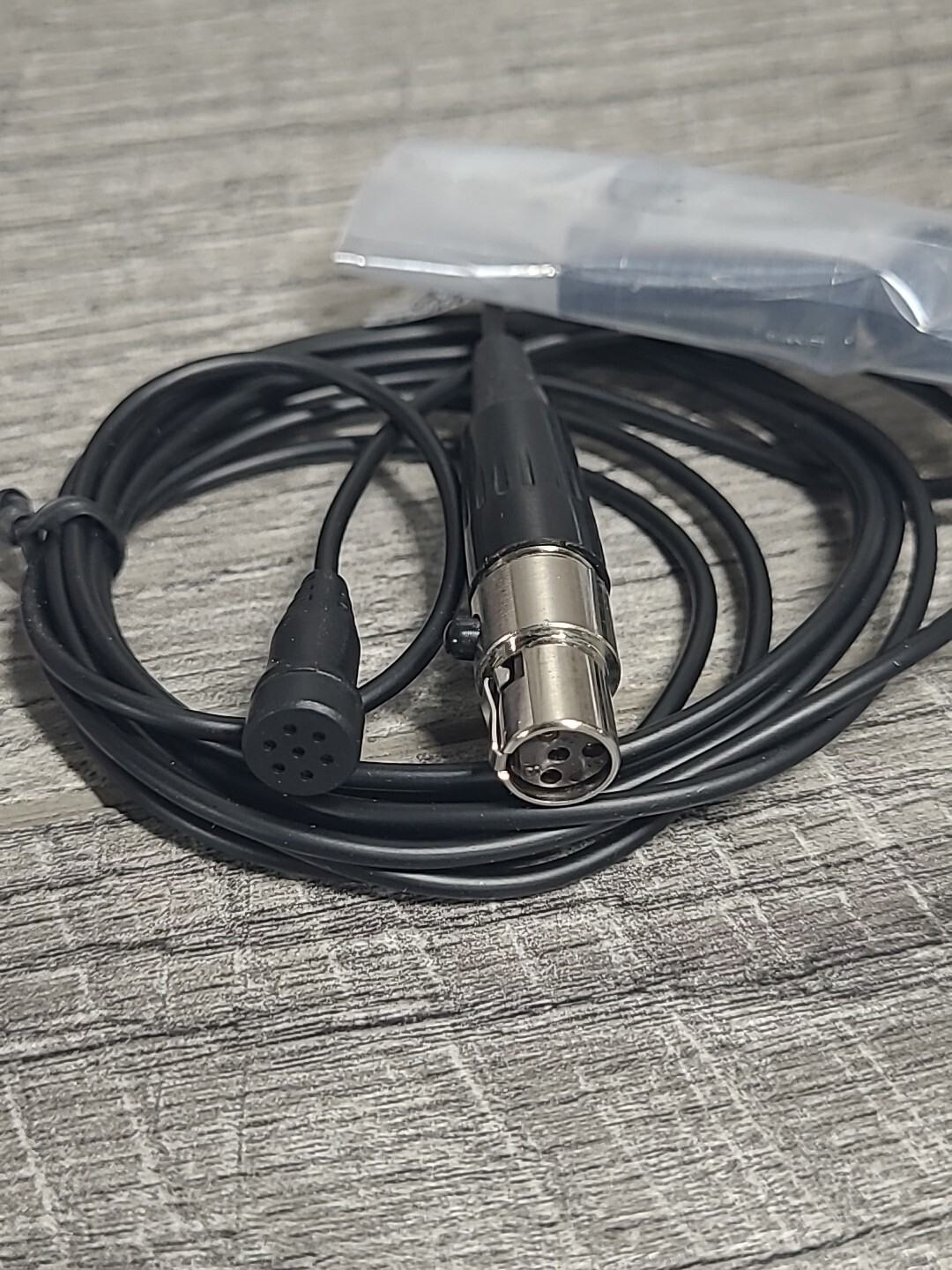 JEFE Tie Clip Microphone, Omnidirectional, TCM141, Black, Open Box