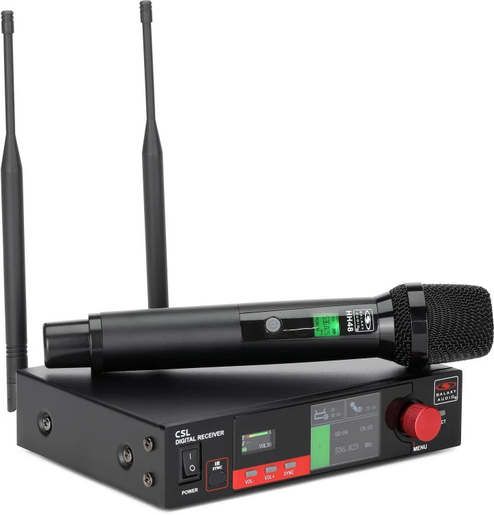 Galaxy Audio CSL-HM UHF Digital True-Diversity Wireless Handheld Microphone