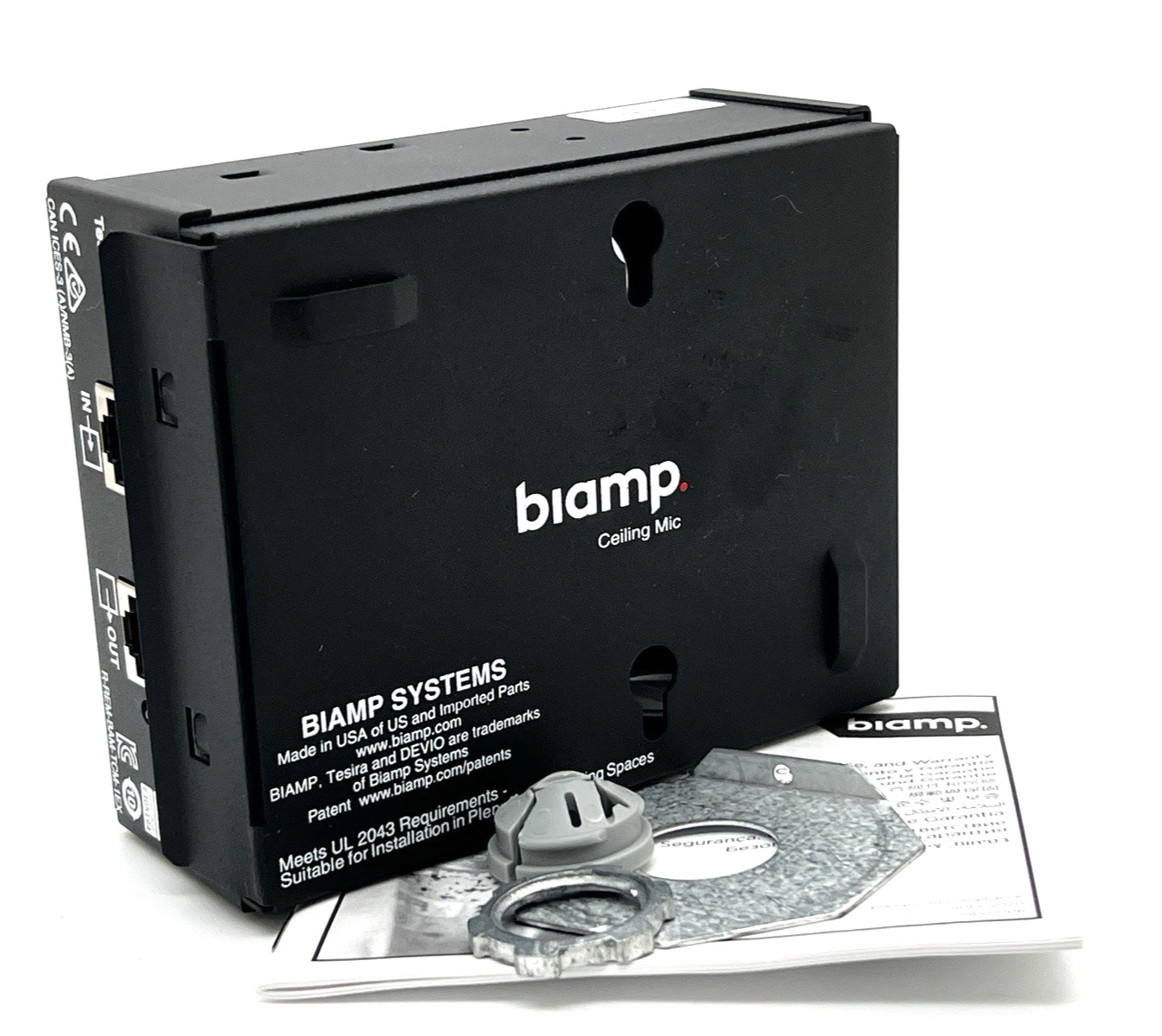 BIAMP TCM-1EX TESIRA TCM-1EX w/COMPONENTS – NO MICROPHONE EXCELLENT SHAPE