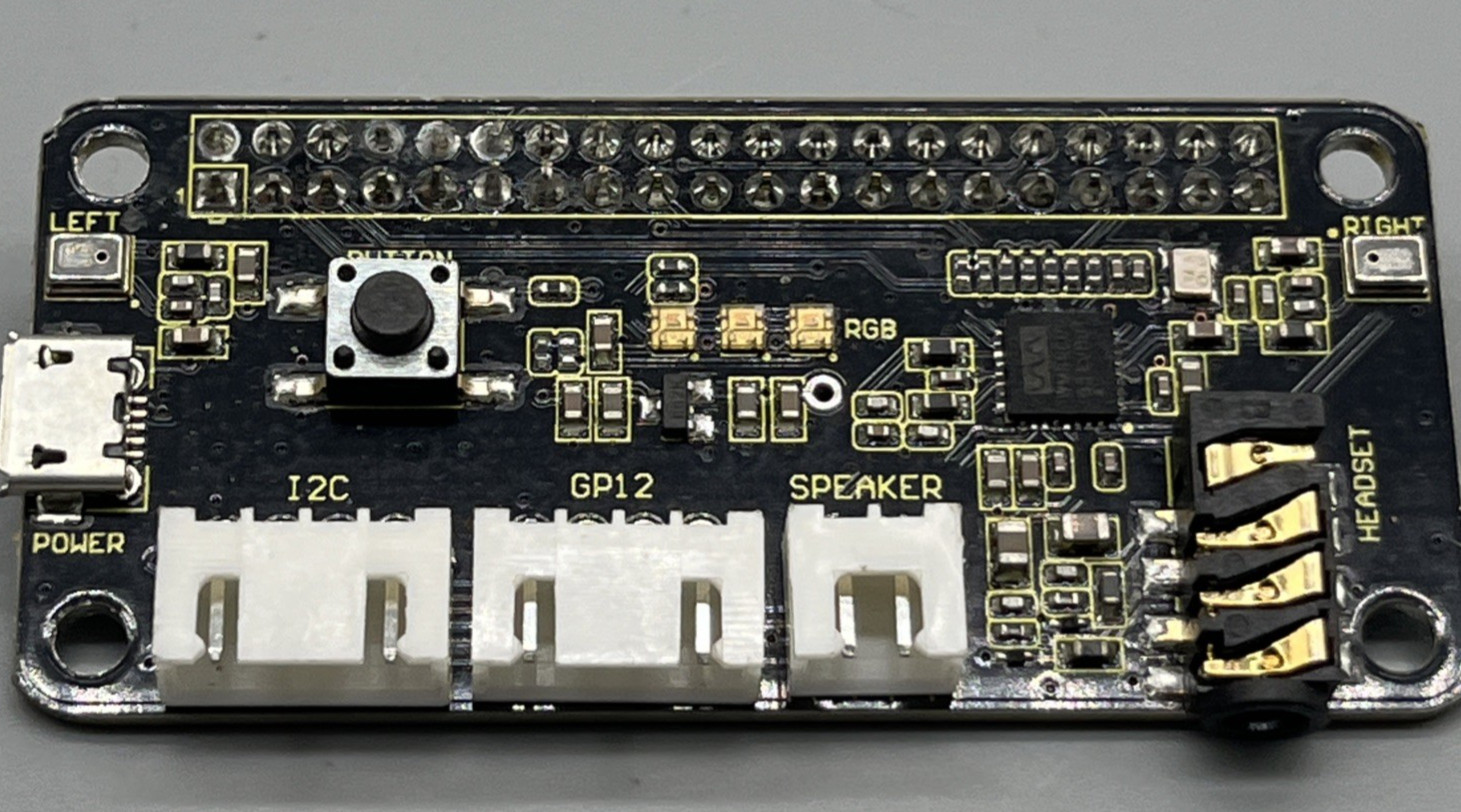 KeyStudio ReSpeaker 2-Mic Pi HAT V1.0 for Raspberry Pi Zero 3 3b 4