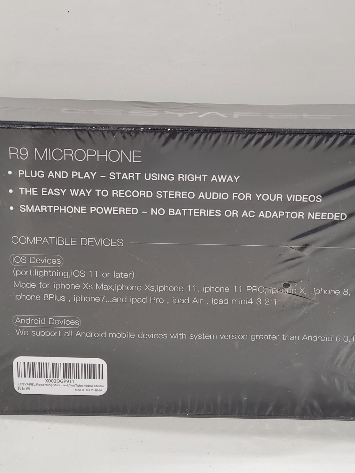 LesyAfel Audio Mixer Microphone For Smartphone