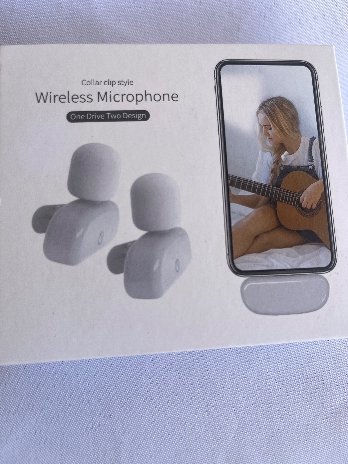 wireless microphone collar clip style *NOTE clips are broken*