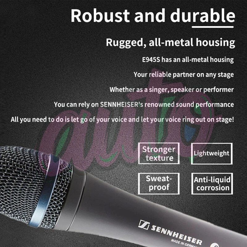 Sennheiser e945 Wired Super Cardioid Dynamic Handheld Microphone