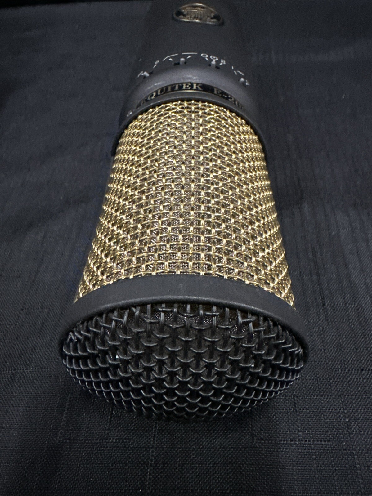 2 Cad Equitek E-200 Condensor Mics Case EV N/D767a Radio Shack 33-3009 GE 3-5067