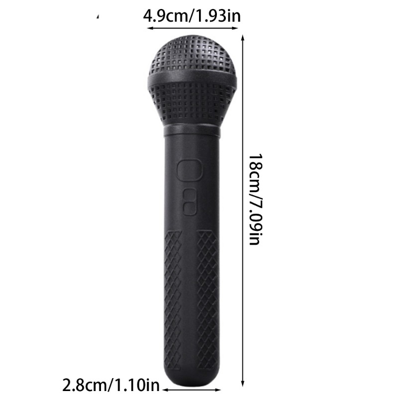 Props Microphone Fake Microphone Props Pretend Microphone Toy Microphone for Kid