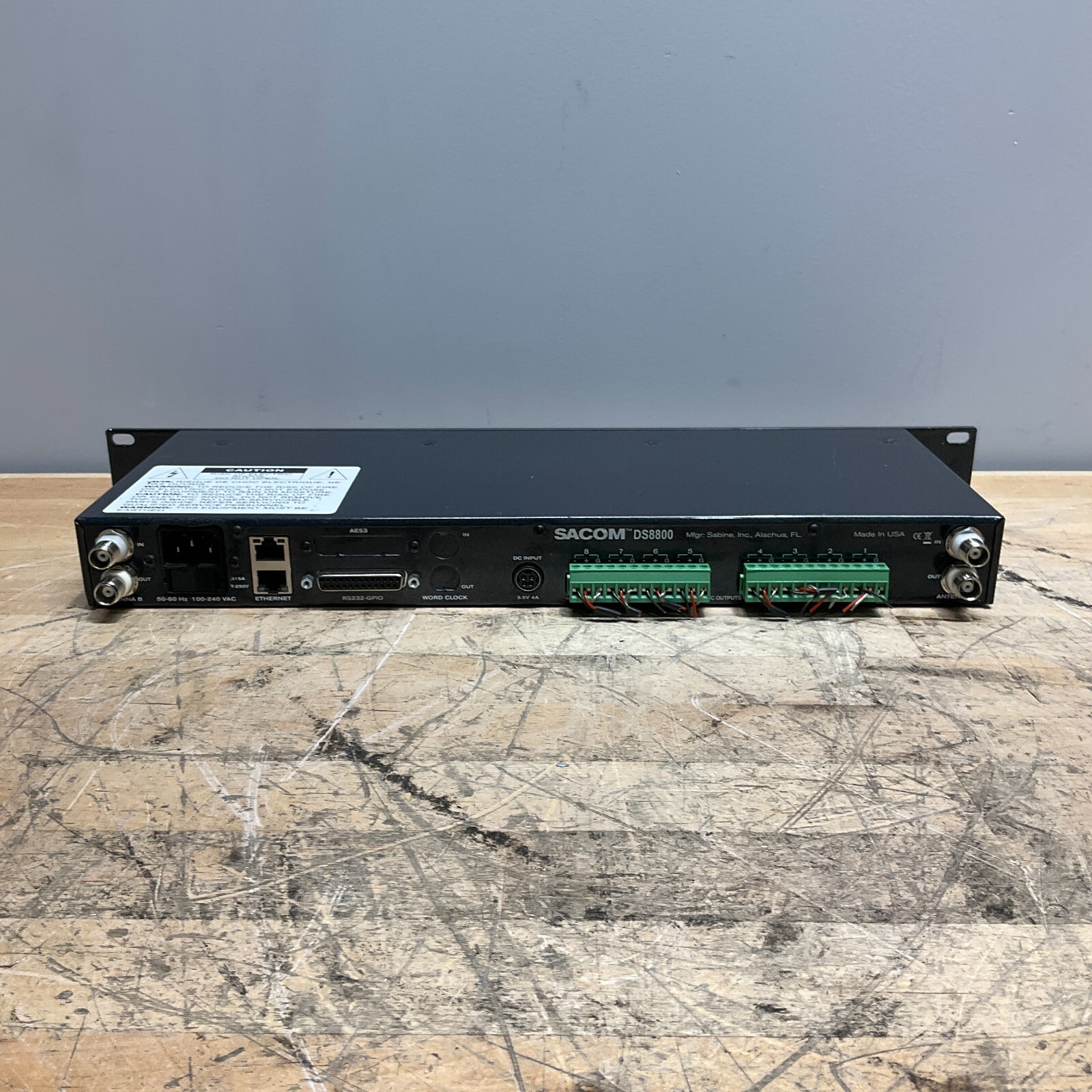 Sacom Digital Spectrum DS8800 Wireless Microphone System Tested