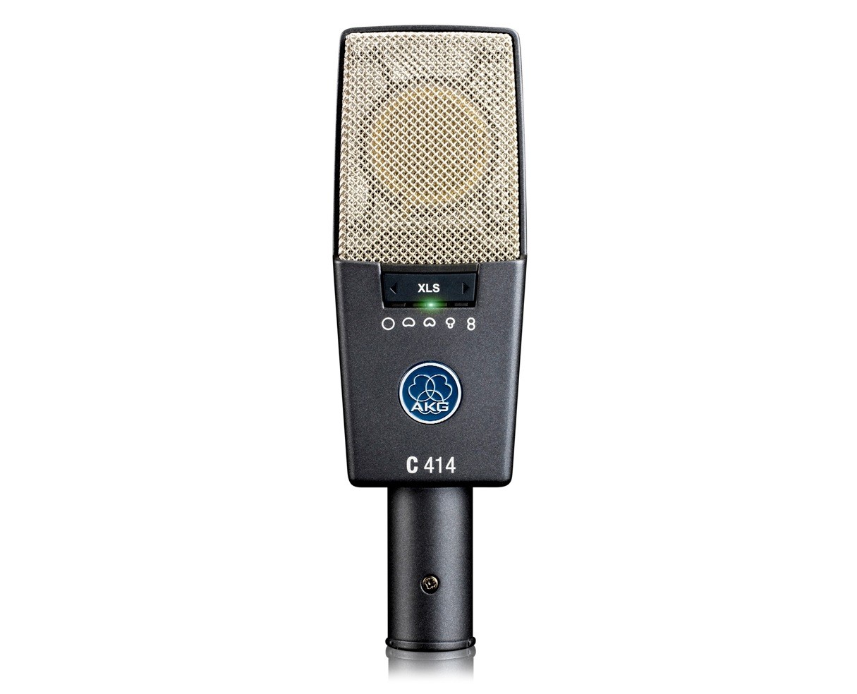 AKG C414 XLS Multi Pattern Condenser Microphone Live/Studio Mic PROAUDIOSTAR