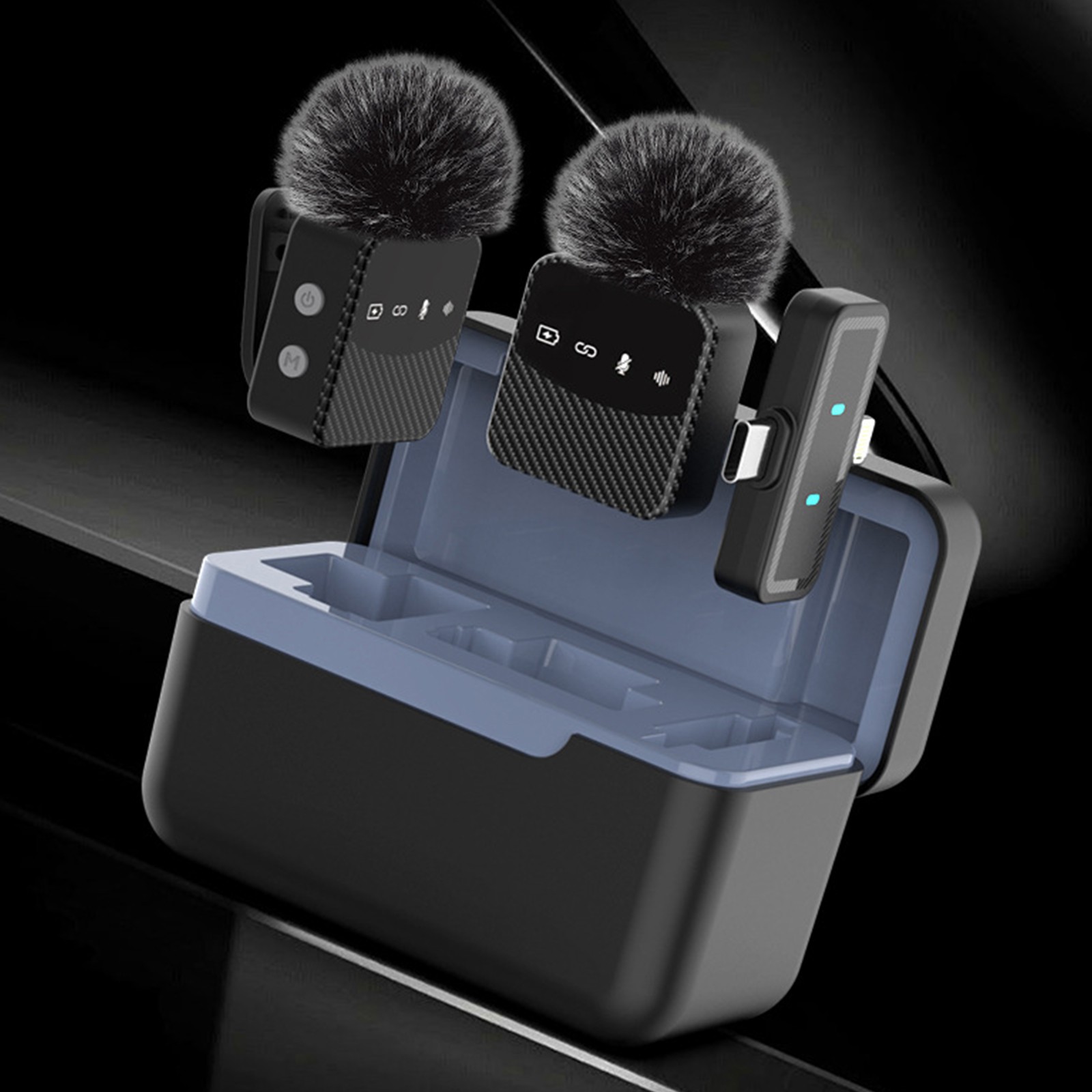 Mini Mic for i Phone Android 2 Pack Mini Microphone with Noise Reduction