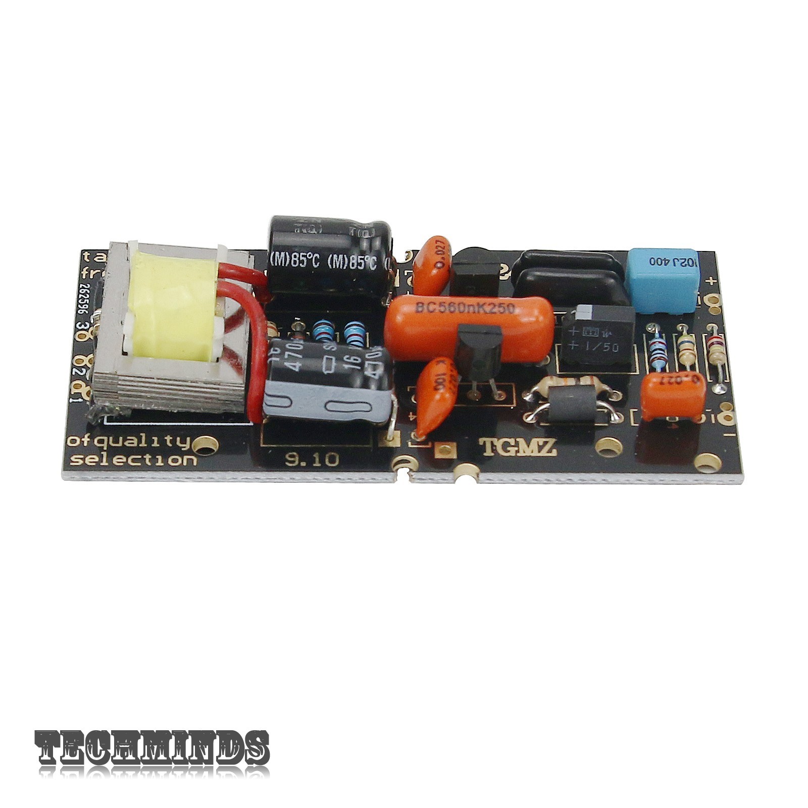 Large Diaphragm Condenser Microphone DIY Powered Circuit Board TE