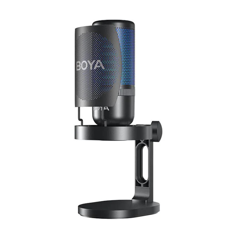 Condenser Microphone Computer Phone Recording Video Live Receiving Noise Reducti