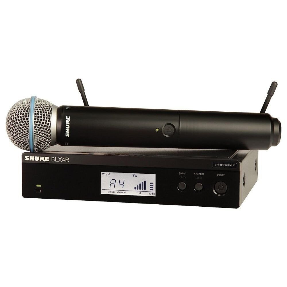 Shure BLX24R/B58-J11 Wireless Vocal Rack-mount System with Beta 58A