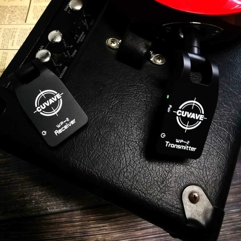 Guitar Wireless System Transmitter and Receiver New Upgraded Getaria 2.4 GHZ