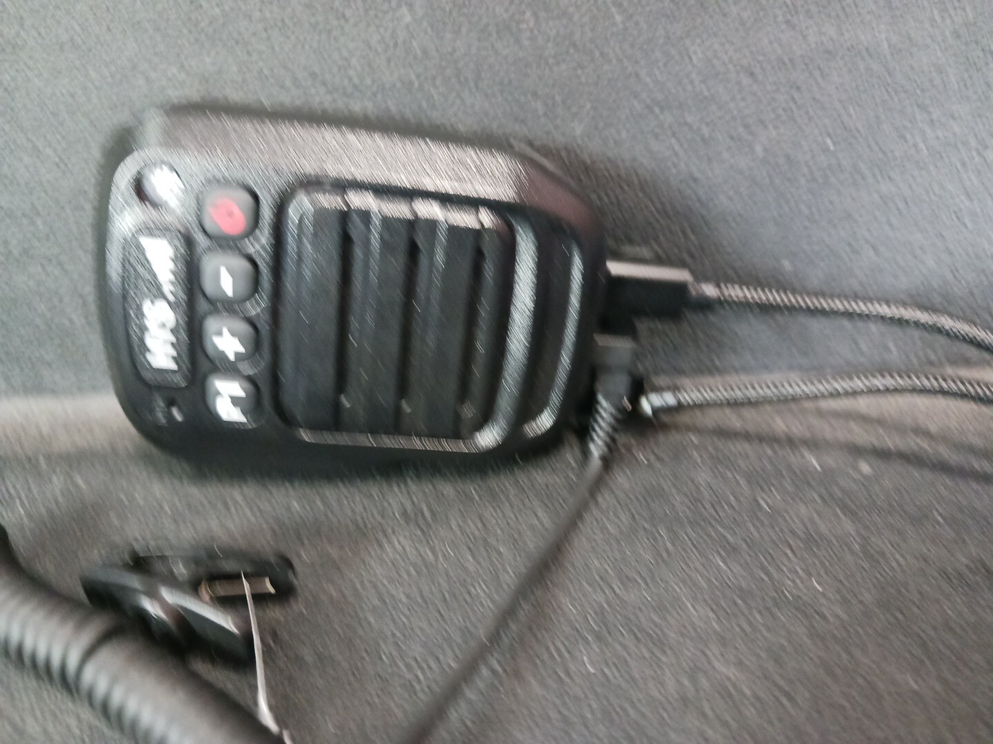 HYS Bluetooth Wireless PTT Microphone and Wires that came with it. Model…