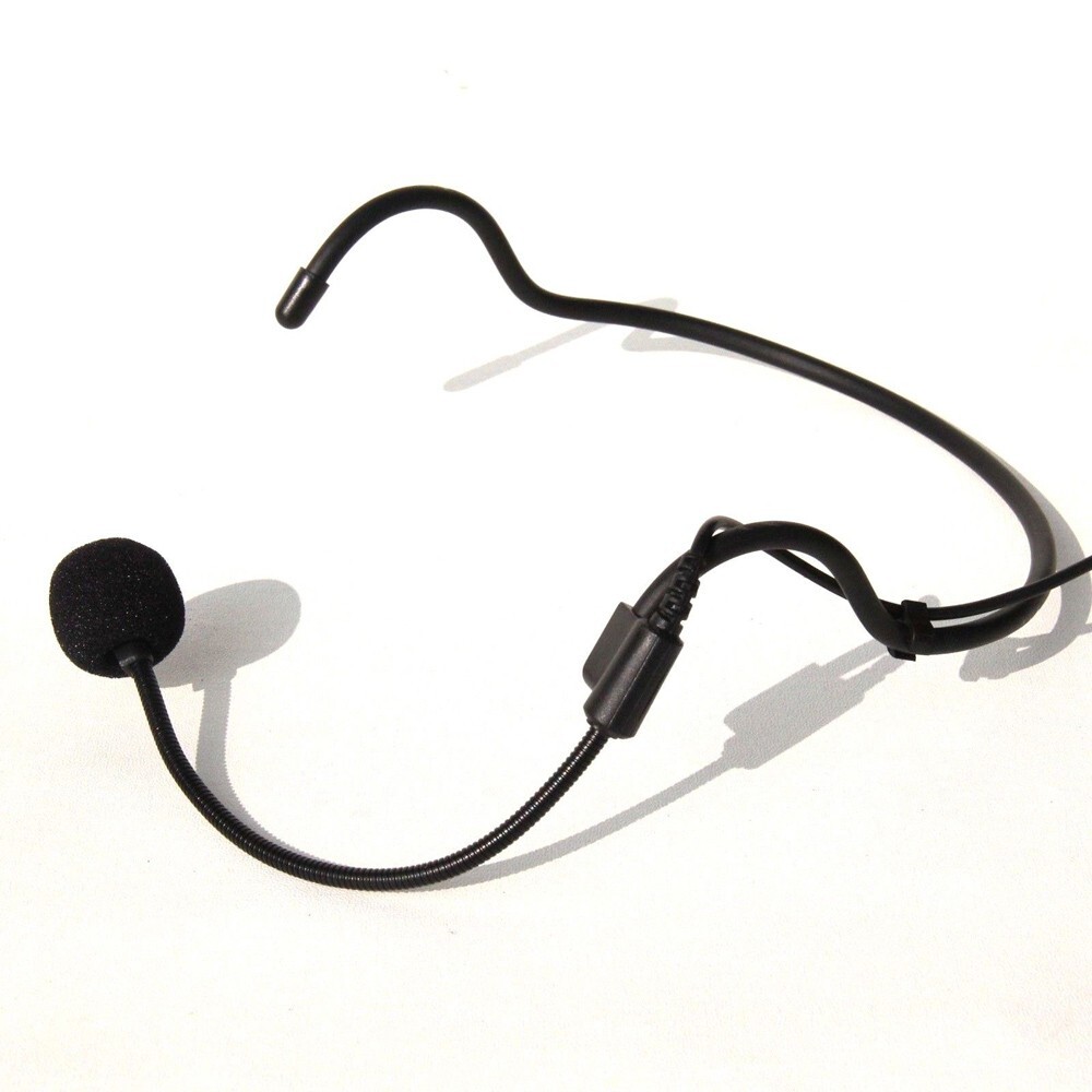 Headset Microphone for Sennheiser SK100 G4 Wireless Bodypack Transmitter Black
