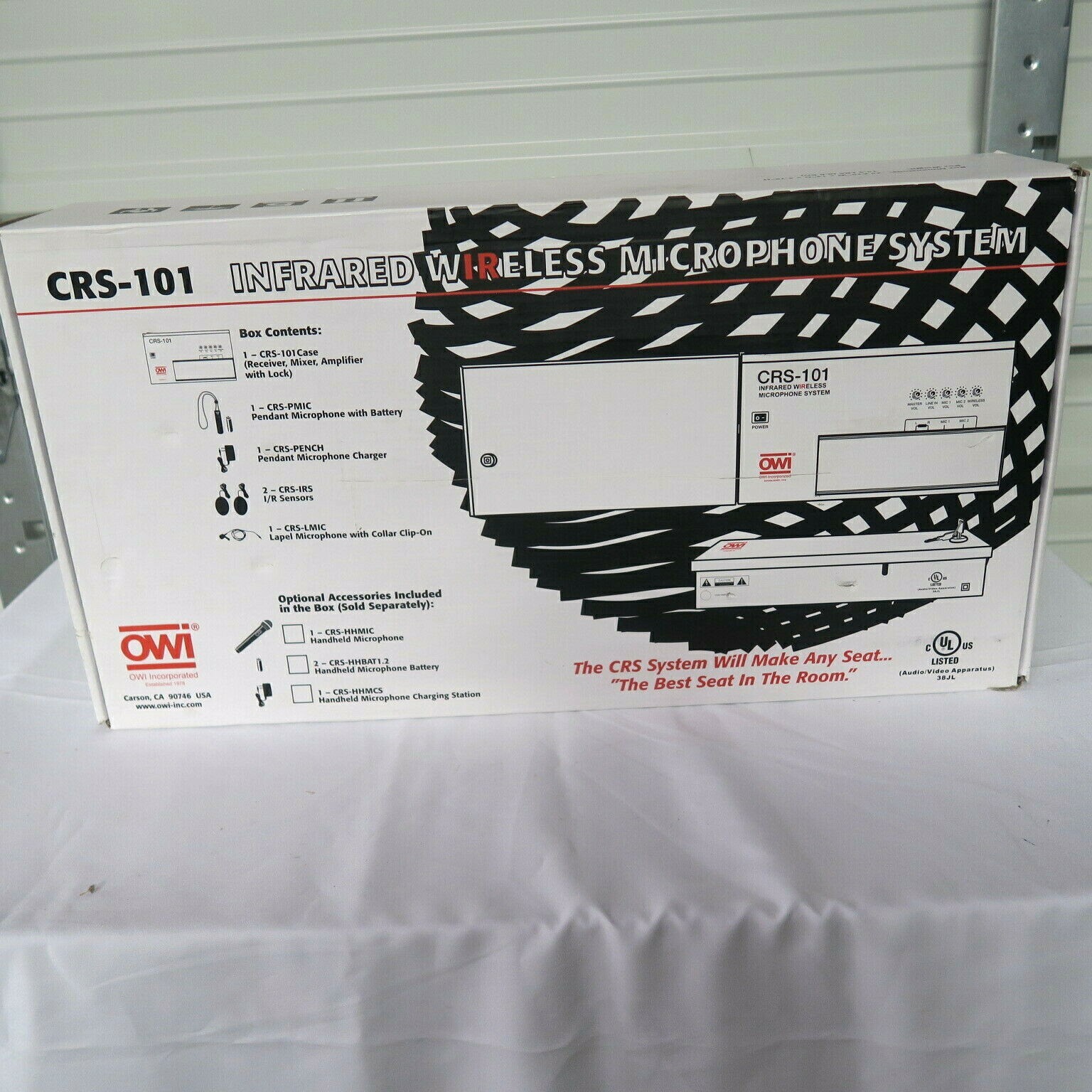 OWI Inc. CRS-101 Infrared Wireless Microphone System