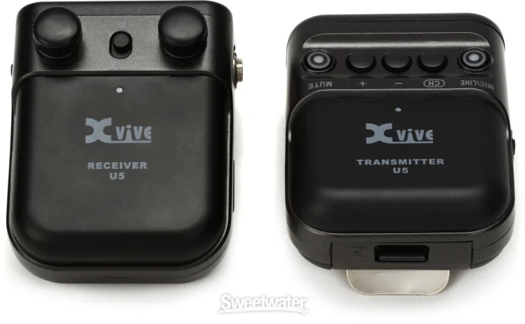 Xvive U5 Camera-mounted Wireless Lavalier Microphone System