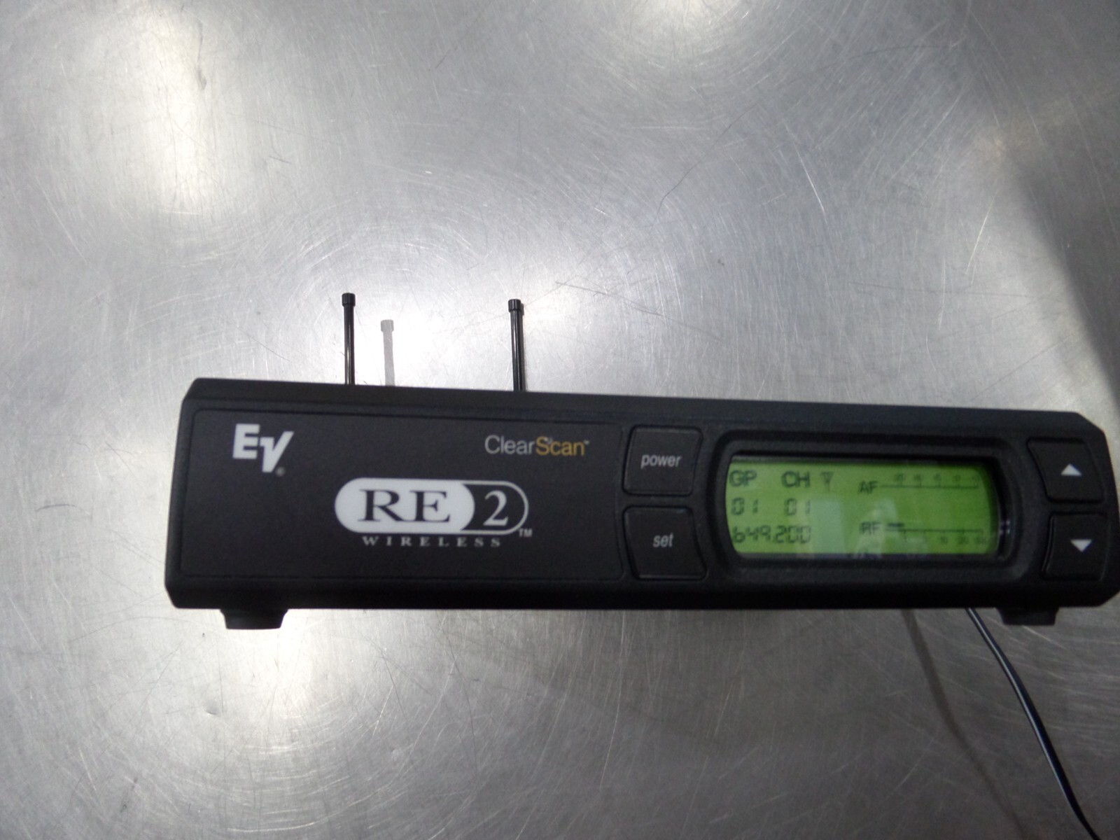 ElectroVoice EV Clear Scan RE2 box only + POWER ADAPTER