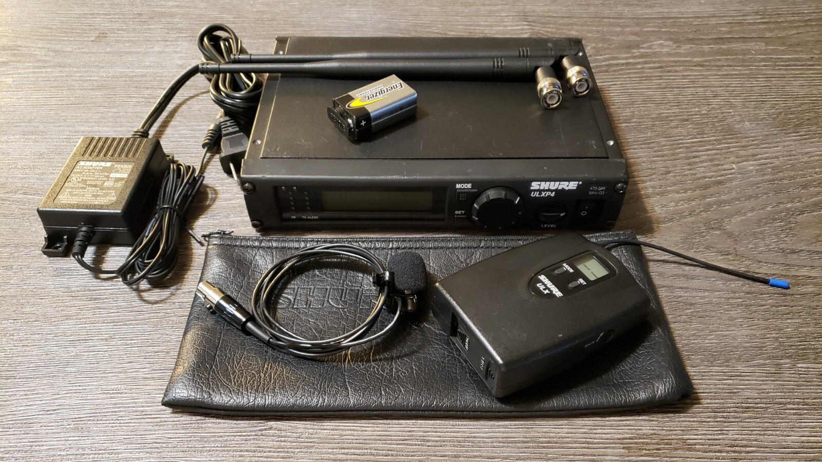 SHURE ULX-P LAVALIER WIRELESS SYSTEM 470-506MHz G3 MODEL. Tested, Free Shipping