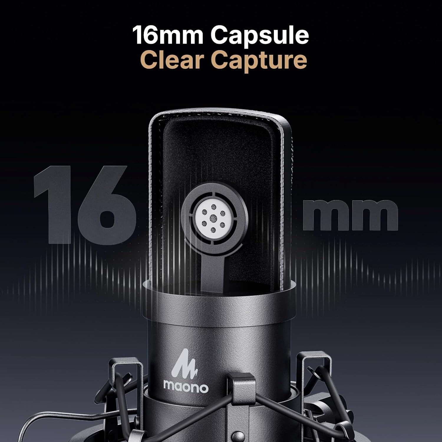 Gaming & Streaming USB Microphone Kit with Studio Headphones