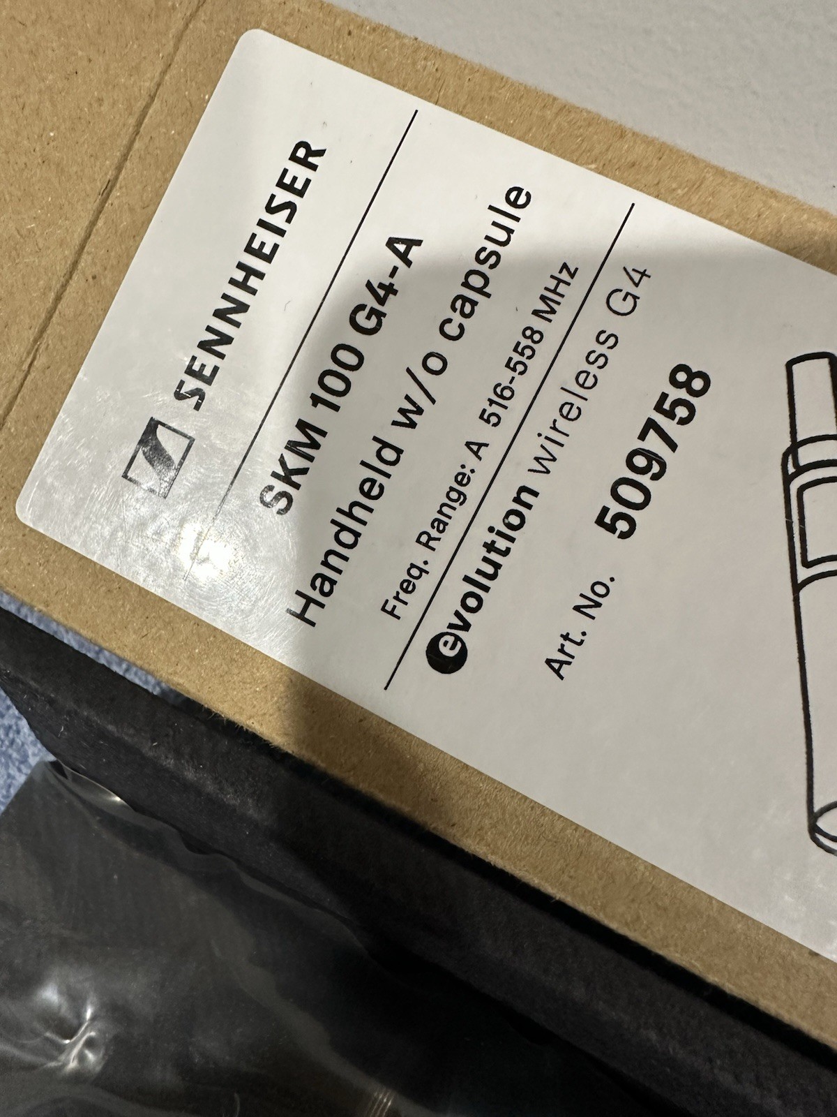 Sennheiser Skm 100 G4 516-558 MHz ( New)