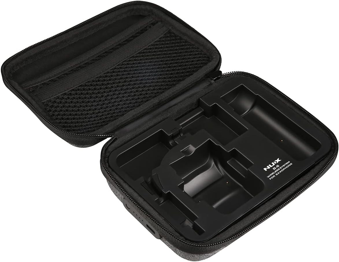 Saxophone Wireless System with Charging Case,Operation Range of 20 Meters,Hig…