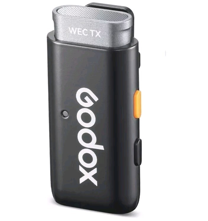 GODOX WEC Kit1 2.4GHz Wireless Microphone with Noise Cancellation 656ft…