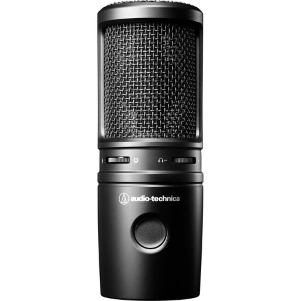 Audio-Technica AT2020USB-X USB Microphone Bundle w/ Headphones & Pop Filter KIT