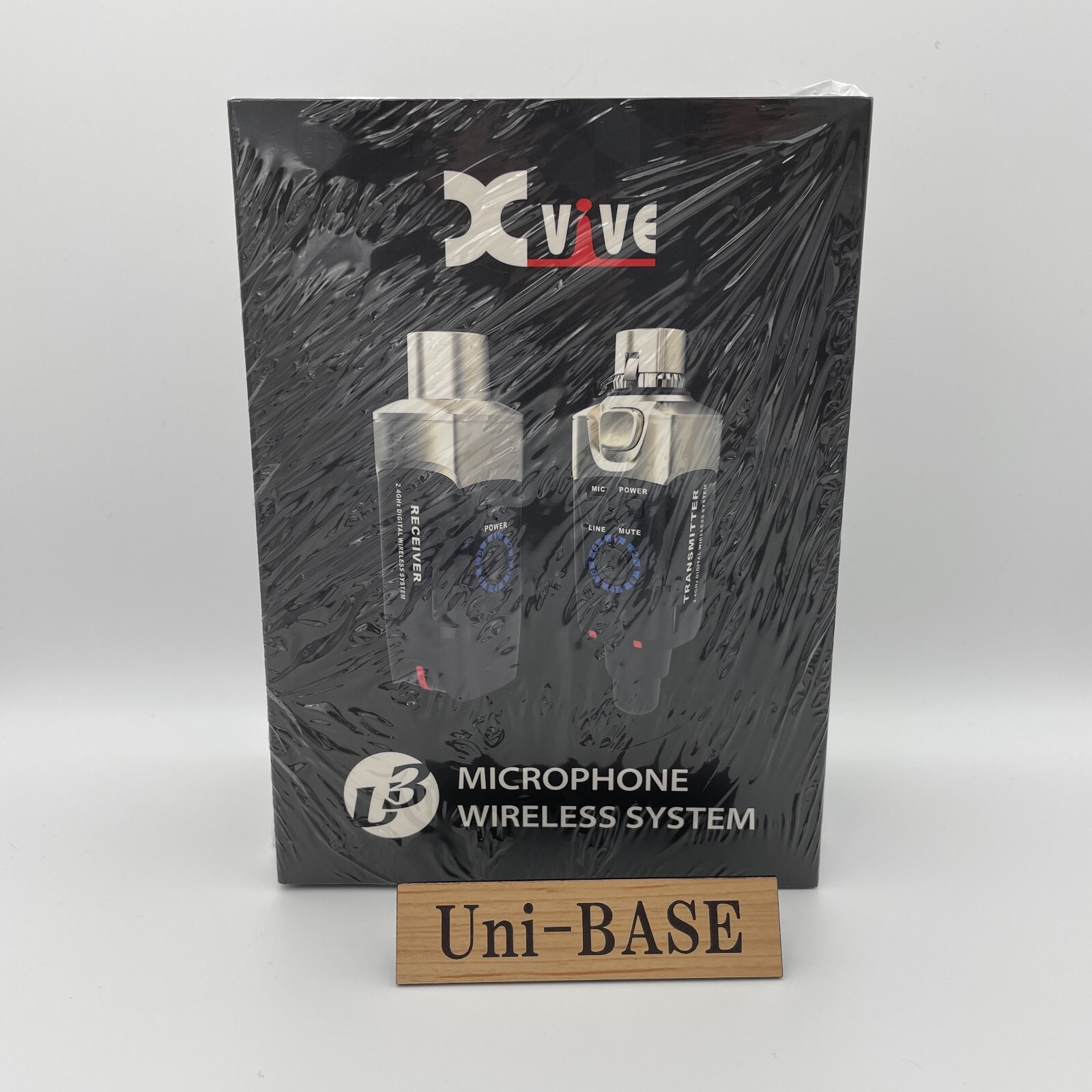 Xvive XV-U3 Digital Wireless System for Dynamic Microphone 2.4GHz Audio Mixe New