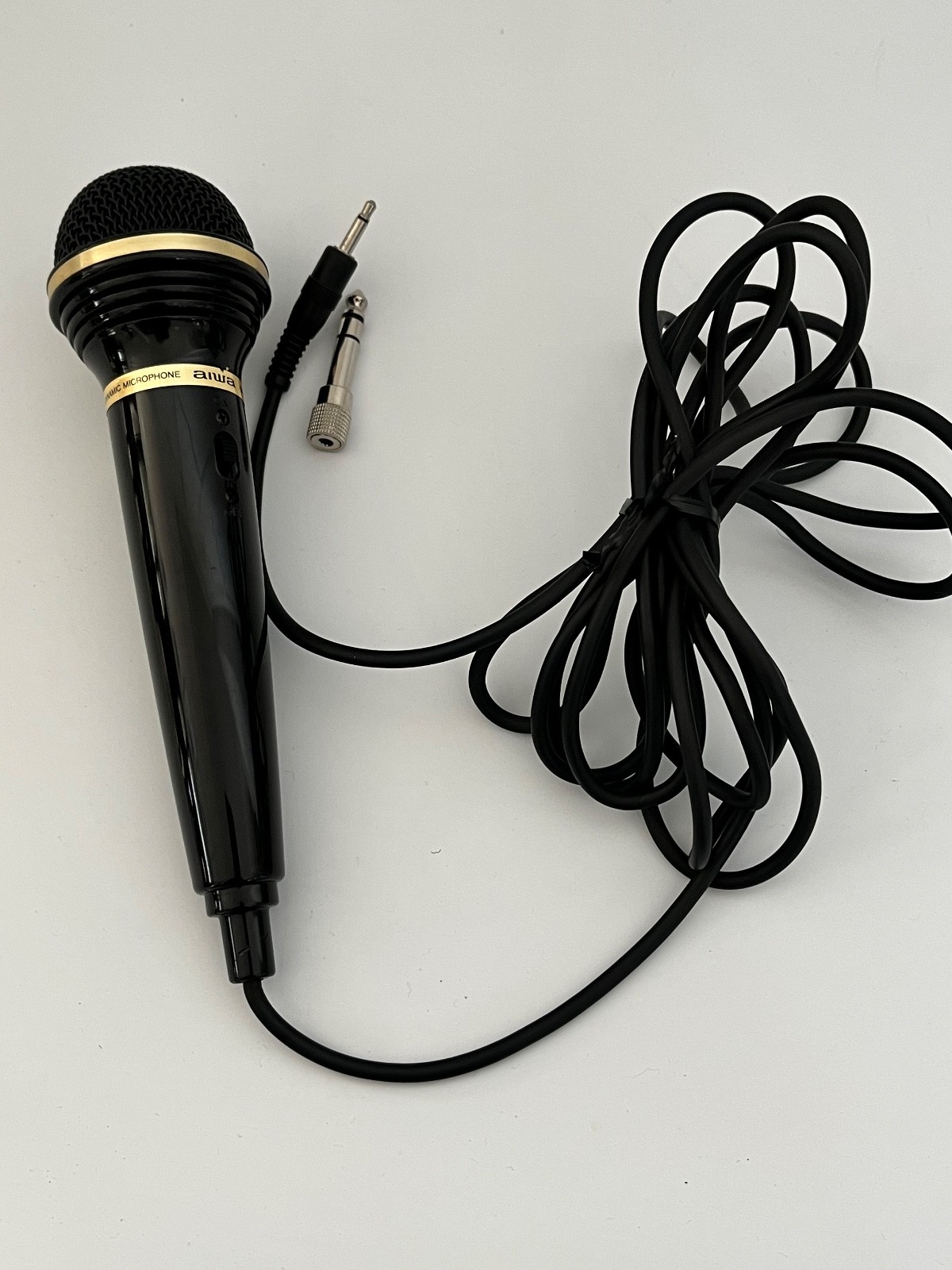 Aiwa Microphone DM-H100 IMP 600Ω Cardioid Dynamic Microphone Karaoke