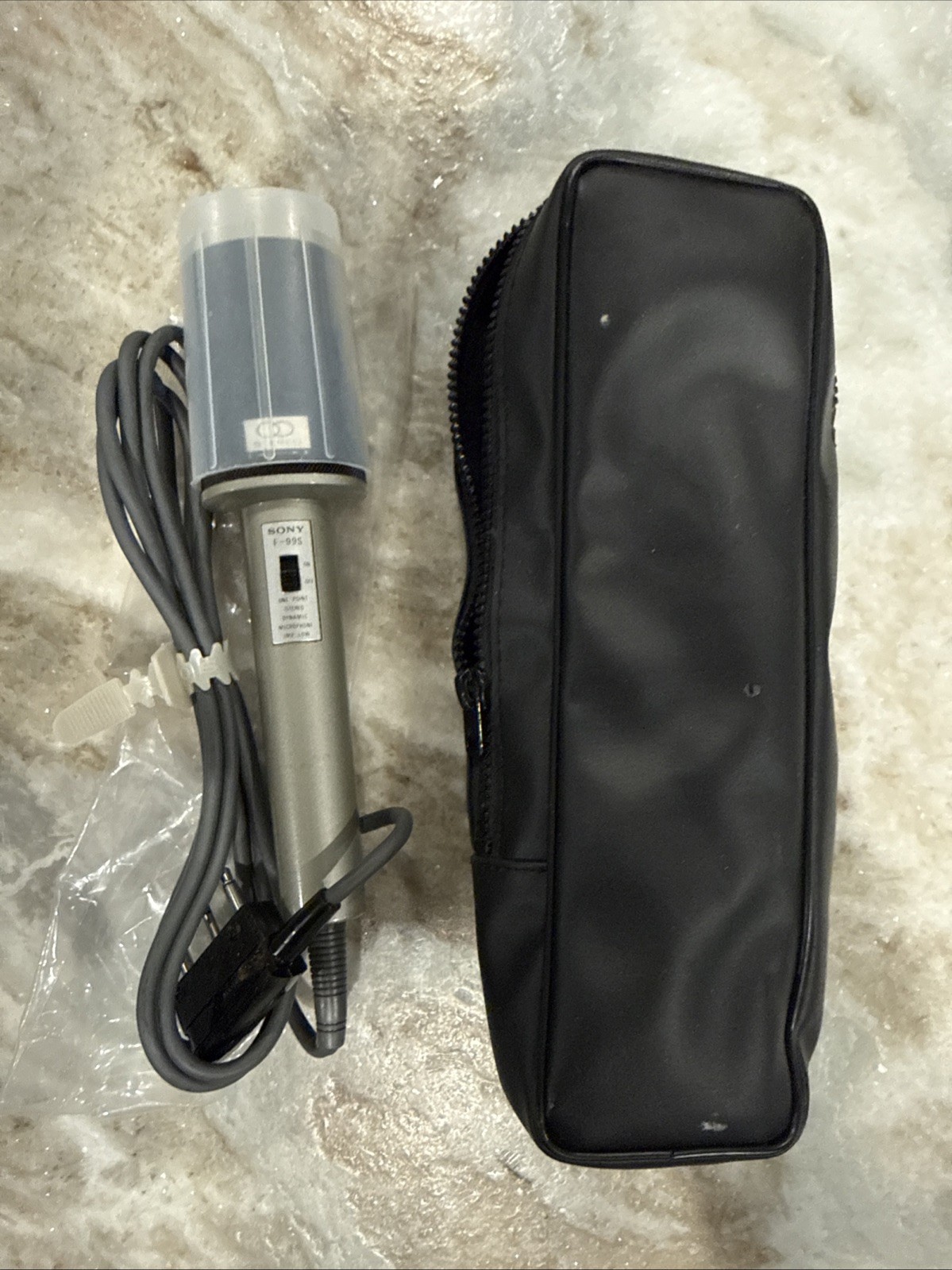 Vintage/retro Sony F-99S Dynamic Stereo Microphone NEW