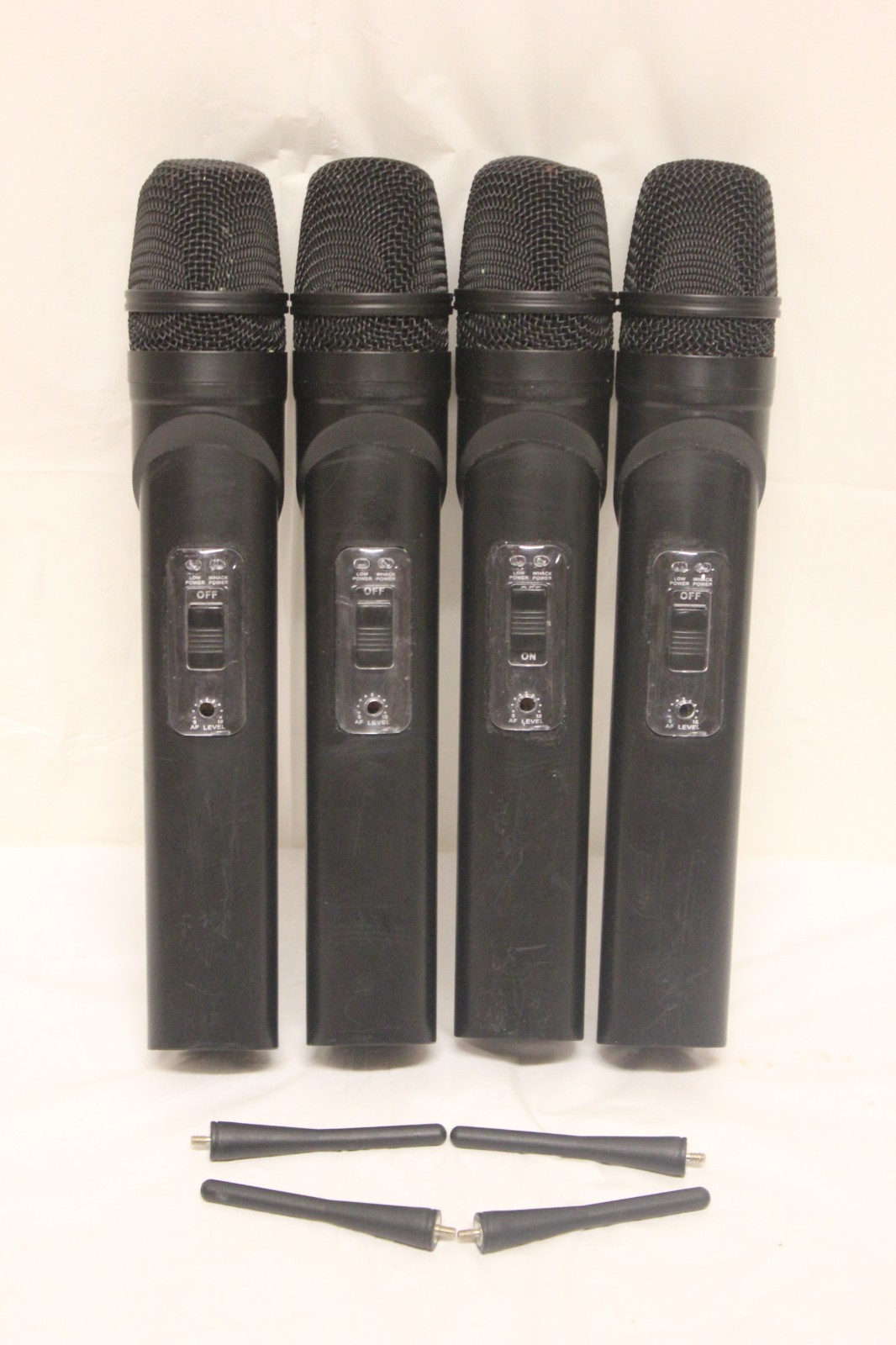 Technical Pro WM1401 VHF Four Channel Wireless Microphone System with Mics G3
