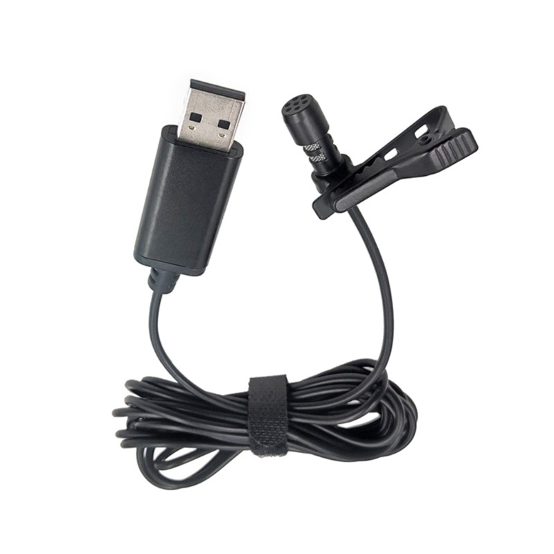 Mini USB Microphone Lapel DV Lavalier Mic Portable External Stereo Microphones