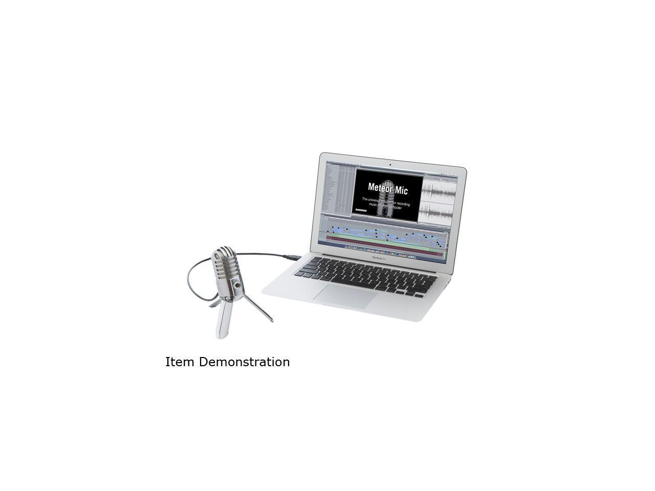 Samson Technologies Meteor Mic – USB Studio Microphone