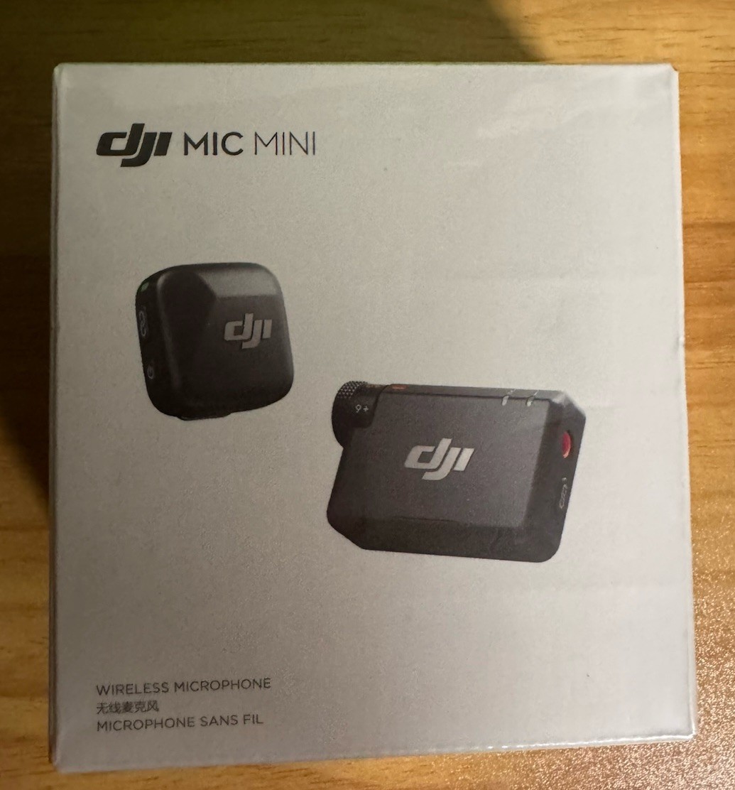 New DJI Mic Mini Wireless Microphone DMMR01
