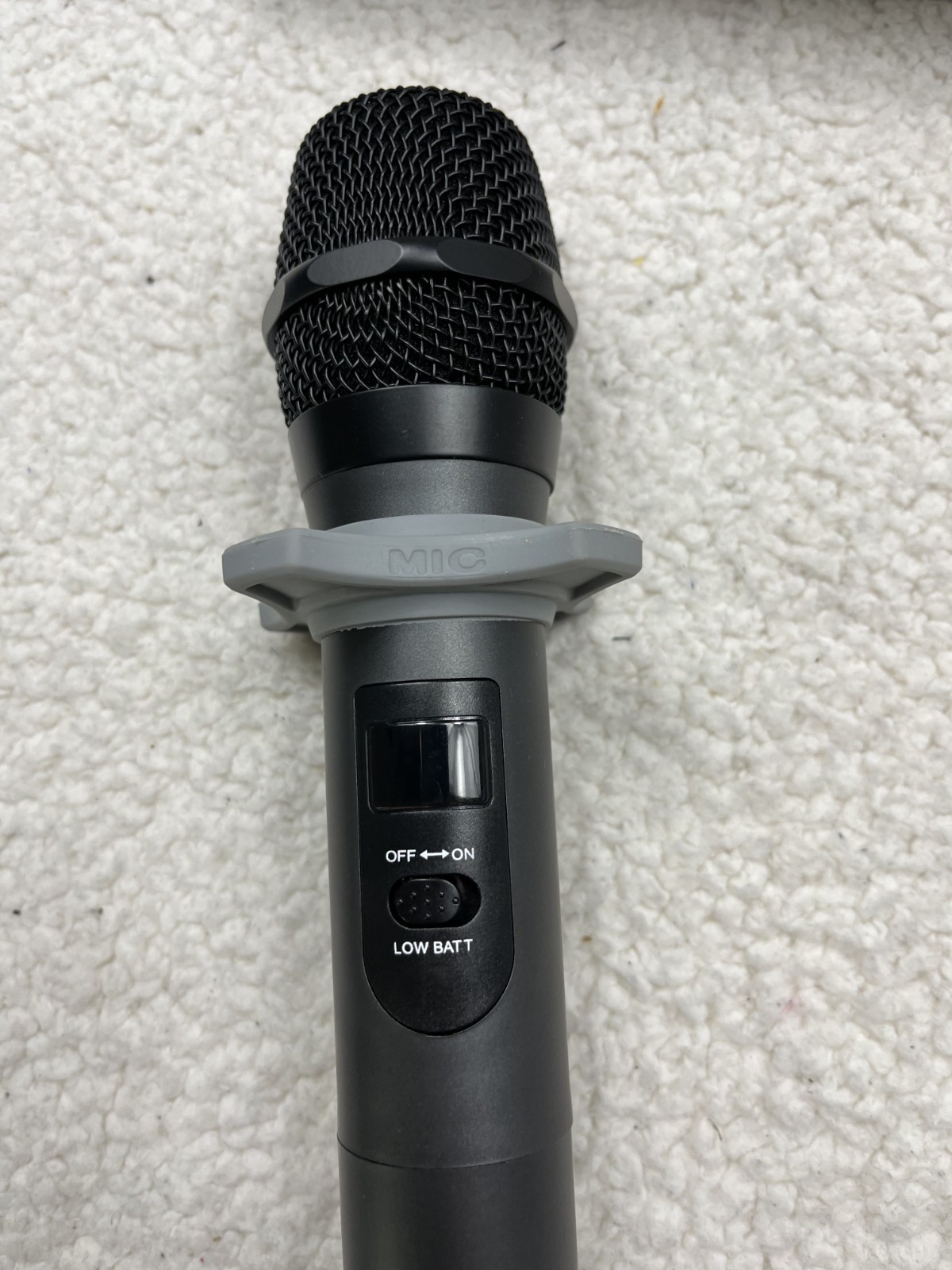 Fifine Wireless Microphone Black Gray Handheld