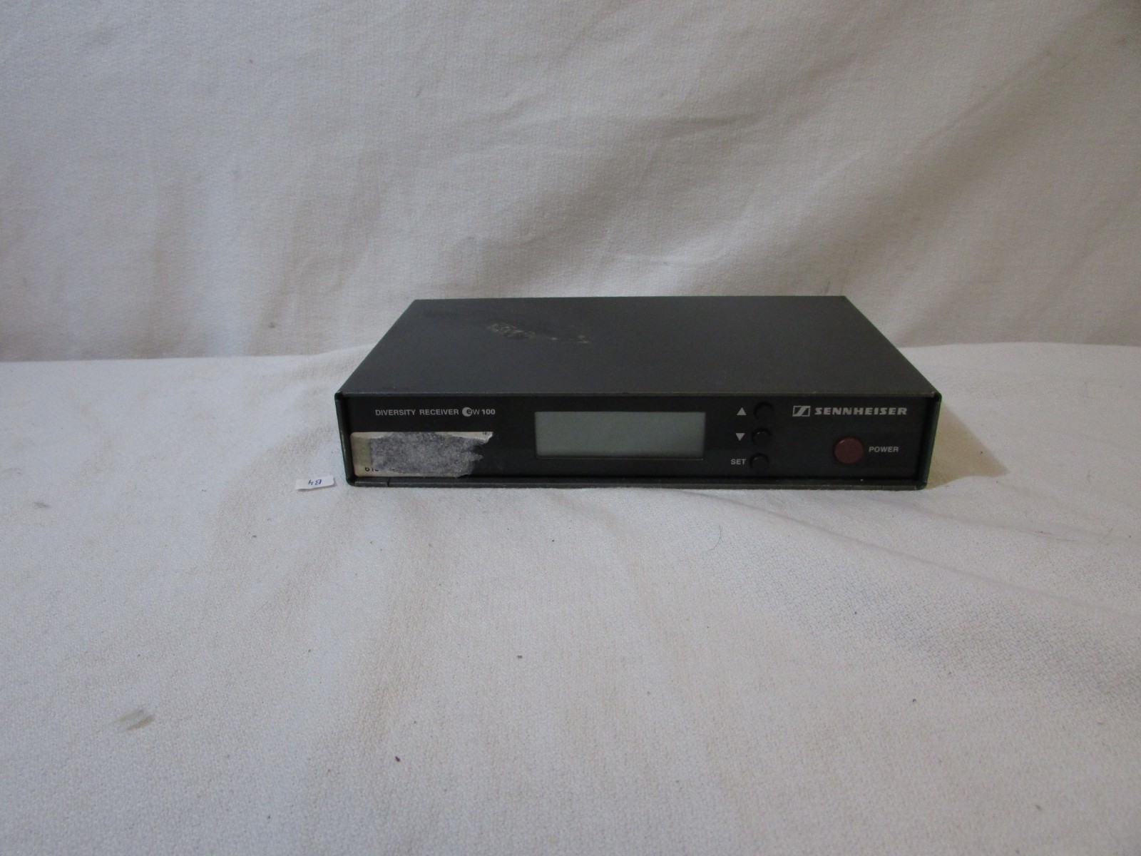 Sennheiser EW100 EM100 Diversity Wireless Receiver 630-662 MHz – no power cord