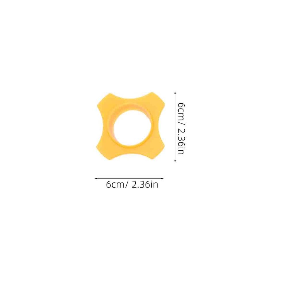 5pcs Microphone Silicone Stand Skidproof Circle Mic Anti- Replacement