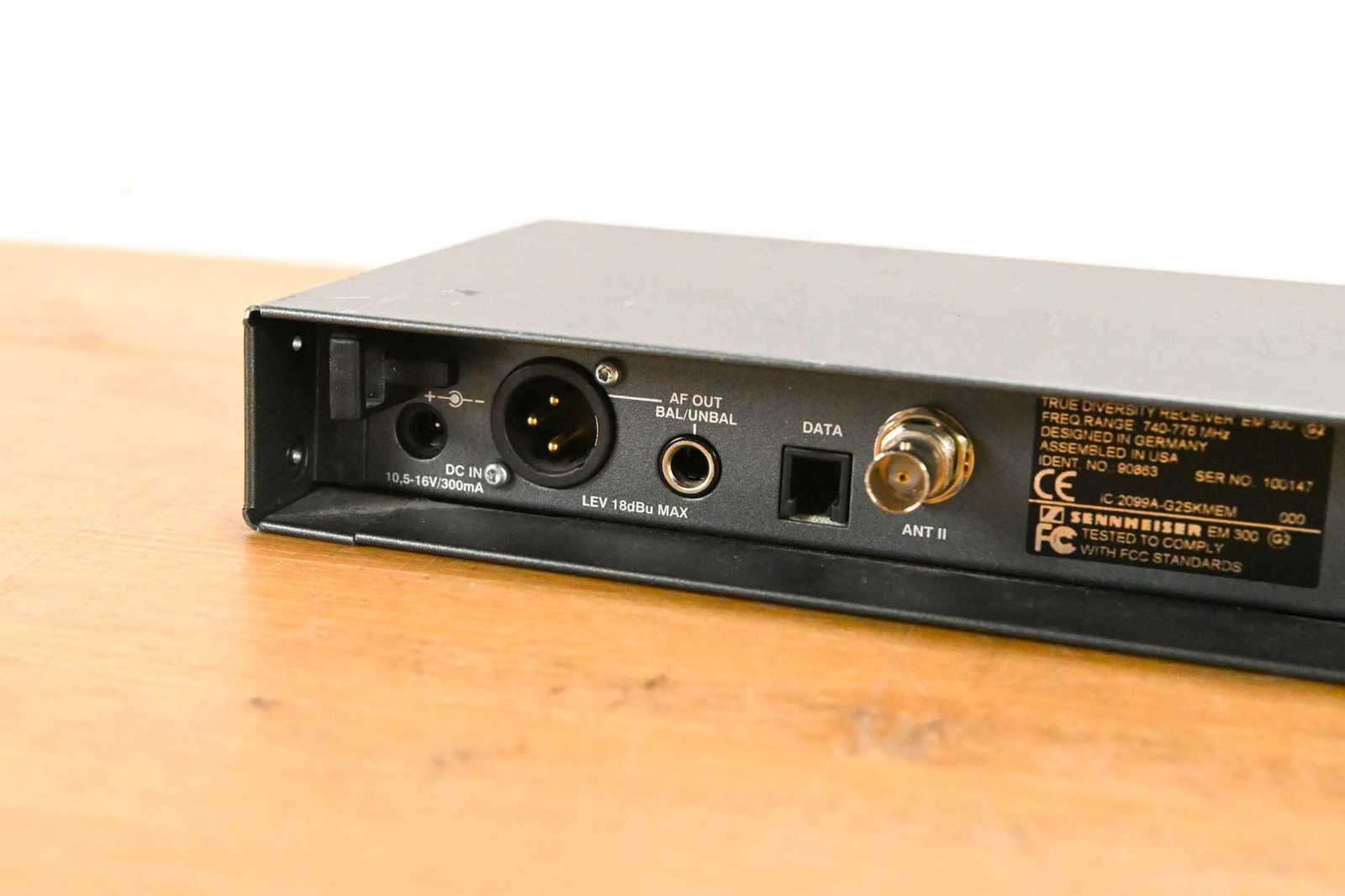 Sennheiser EM 300 G2 Receiver w/ SK 100 G2 Bodypack 740-776 MHz (NO PSU) CG01SA7