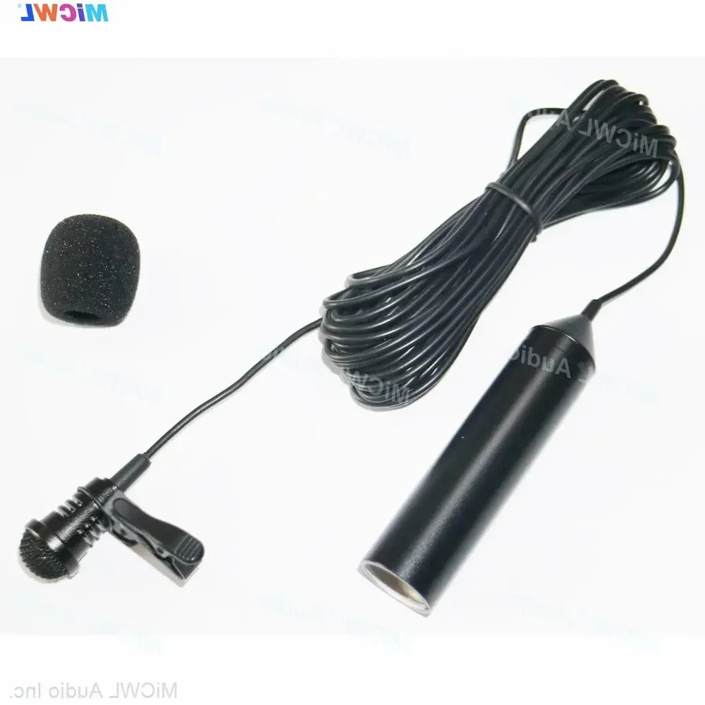 XLR Phantom 48V Lavalier Cardioid Microphone for Sound Mixer Mixing Console