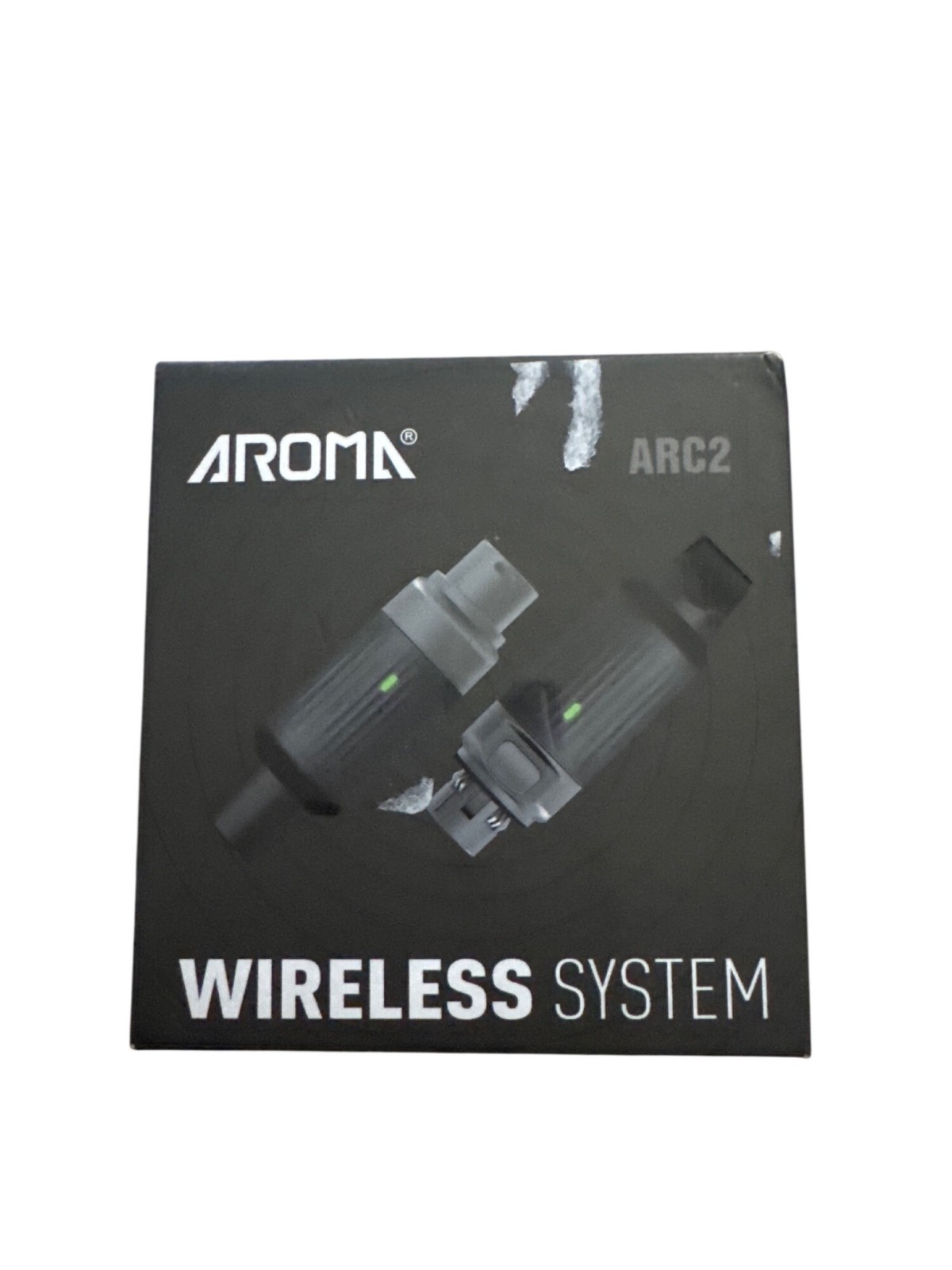 Aroma ARC2 Wireless XLR Transmitter & Receiver UHF Mic System, Black