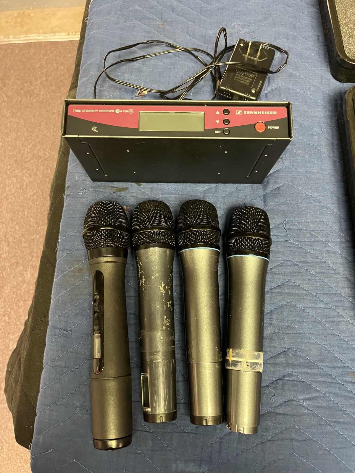 Sennheiser ew100 G2 wireless mic sets and singles