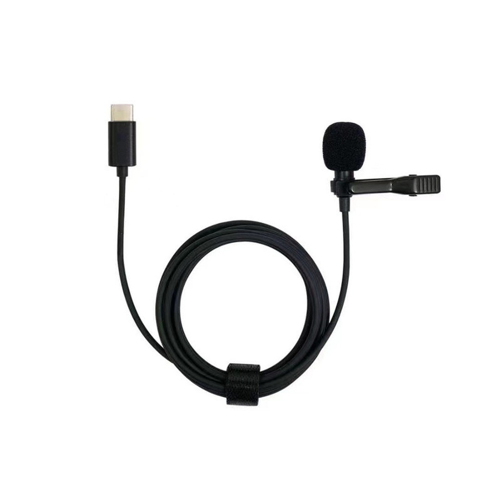 Type C to 3.5mm Micro Condenser Record Studio Tripod Live Stand for Cell Phone