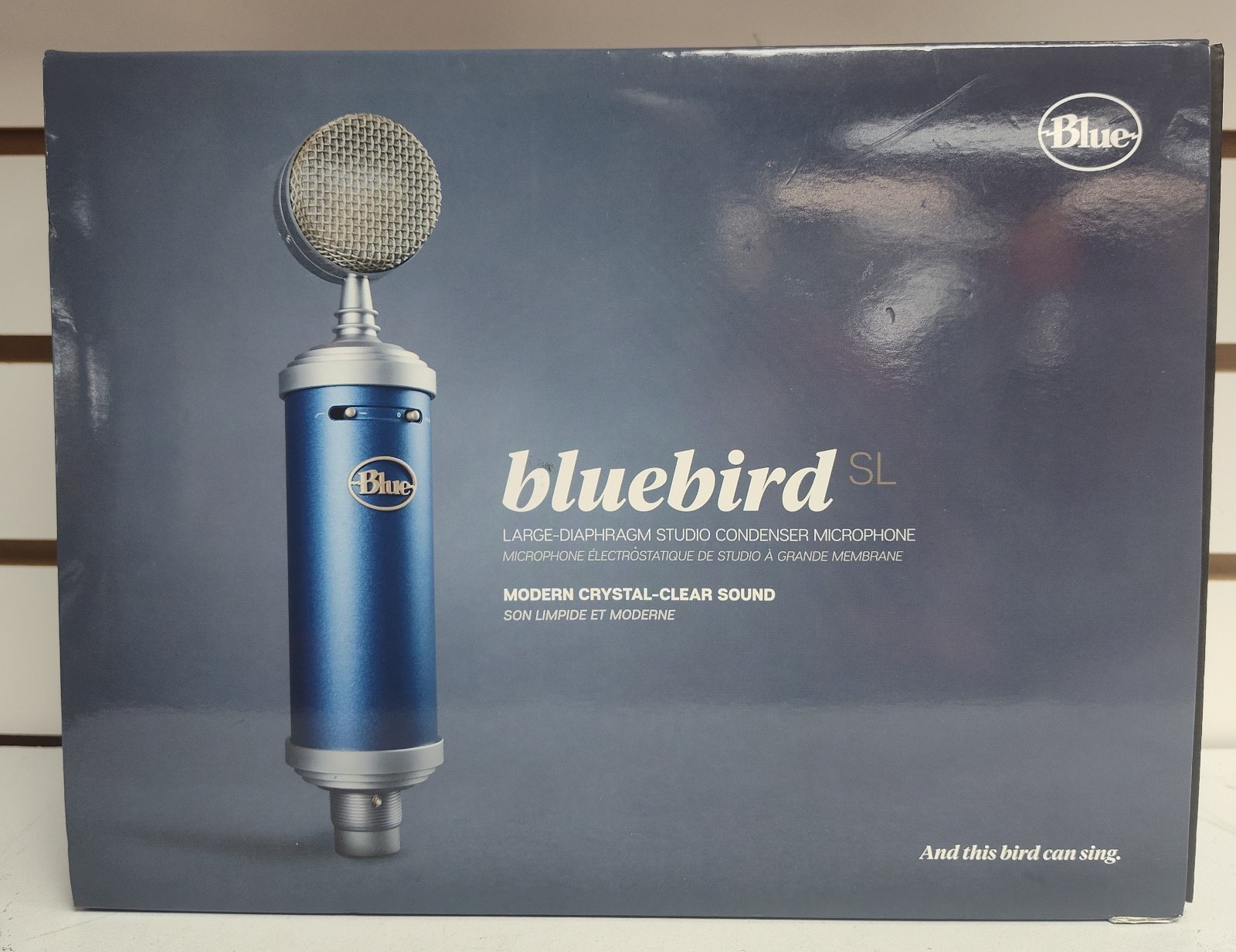 Blue Bluebird SL Large-Diaphragm Studio Condenser Microphone Blue A00105 – NICE!