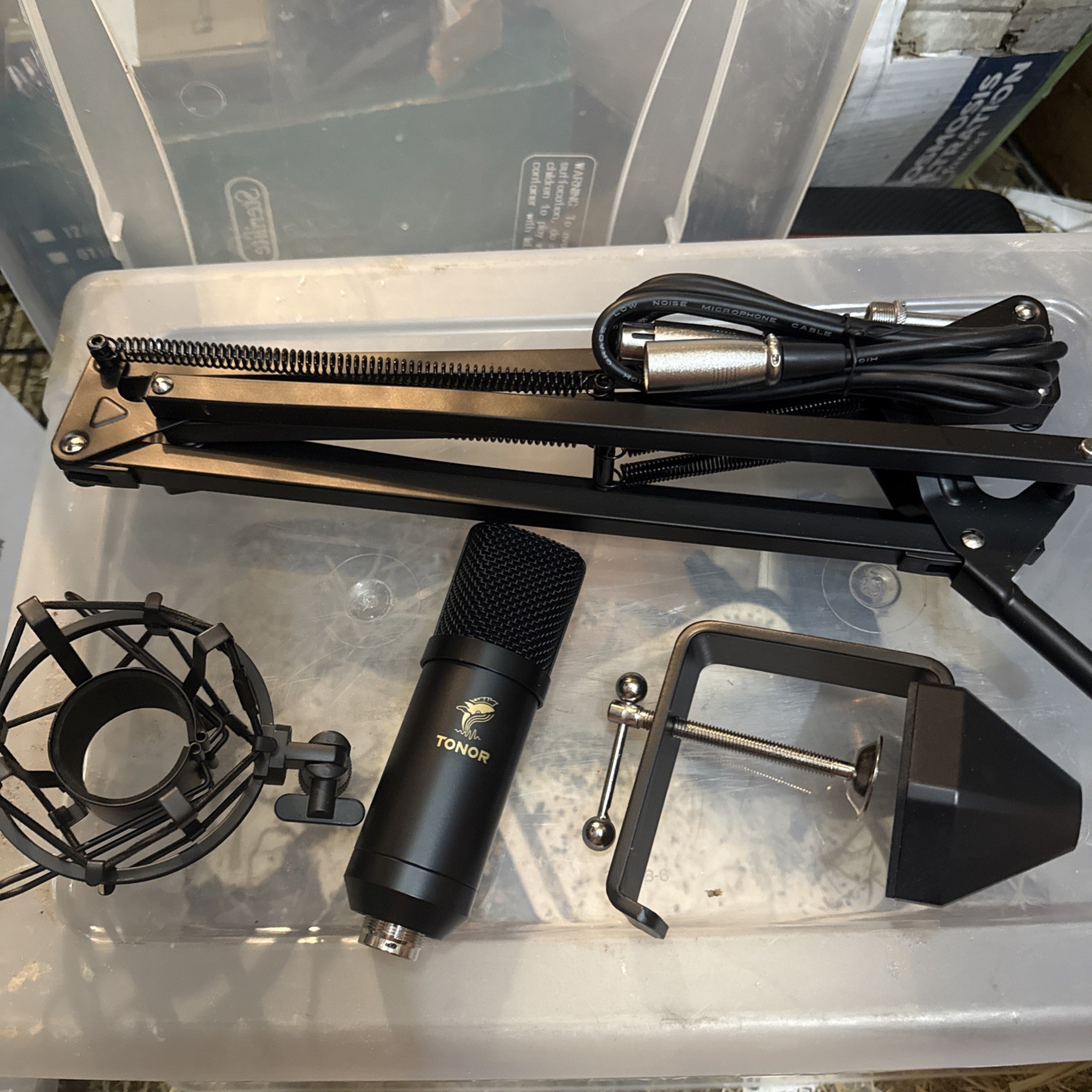Toner TC20 XLR Condenser Microphone Black New